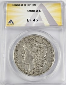 1900 O EF 40 ANAS Morgan Dollar