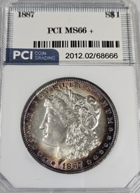 1887 MS 66+ Morgan Dollar- $370-1450 Range CPG