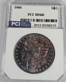 1886 MS66 Morgan Silver Dollar- $360 CPG