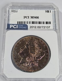 1887 MS 66 Morgan Silver Dollar- $370 CPG