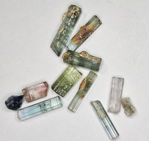 13.2 tcw. Gem Grade Excellent Tourmaline Parcel
