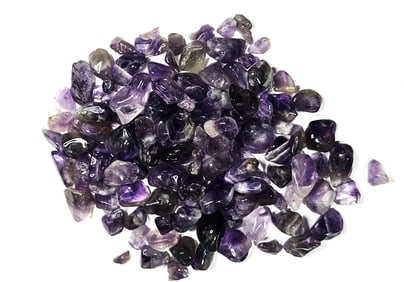 32.86 gram Natural Amethyst Tumbled Chips