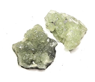 19.20 grams Natural Prenite Crystal Clusters