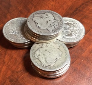 (20) Assorted Random Date/Grade Morgan Dollars