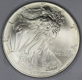 1995 US Silver Eagle - Better Date