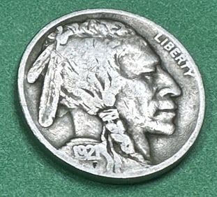 1921 P  Better Date Buffalo Nickels