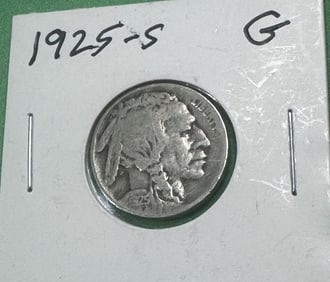 1925 S Buffalo Nickel