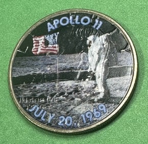 Apollo 11 Designed 1972 IKE Dollar