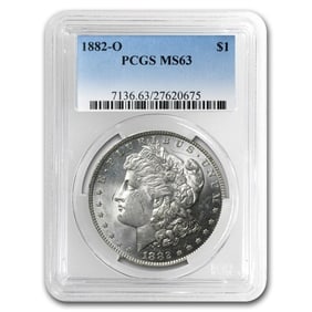 1882 O MS 63 PCGS Morgan Silver dollar