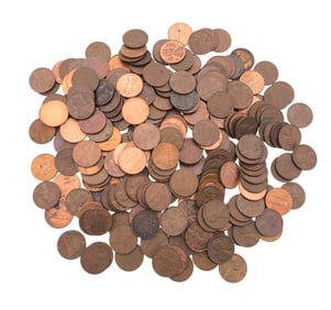 (110) Random Date Lincoln Wheat Cents