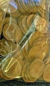 100 pcs. Lincoln Wheat Cents Unsearched