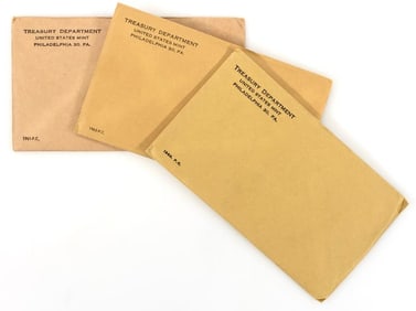1961-1962-1963 US Mint Proof Sets 90% Silver