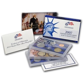 2007 Complete US Mint PROOF Set