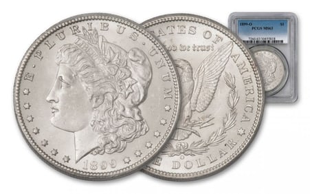 1899 O MS 63 PCGS Morgan Silver Dollar