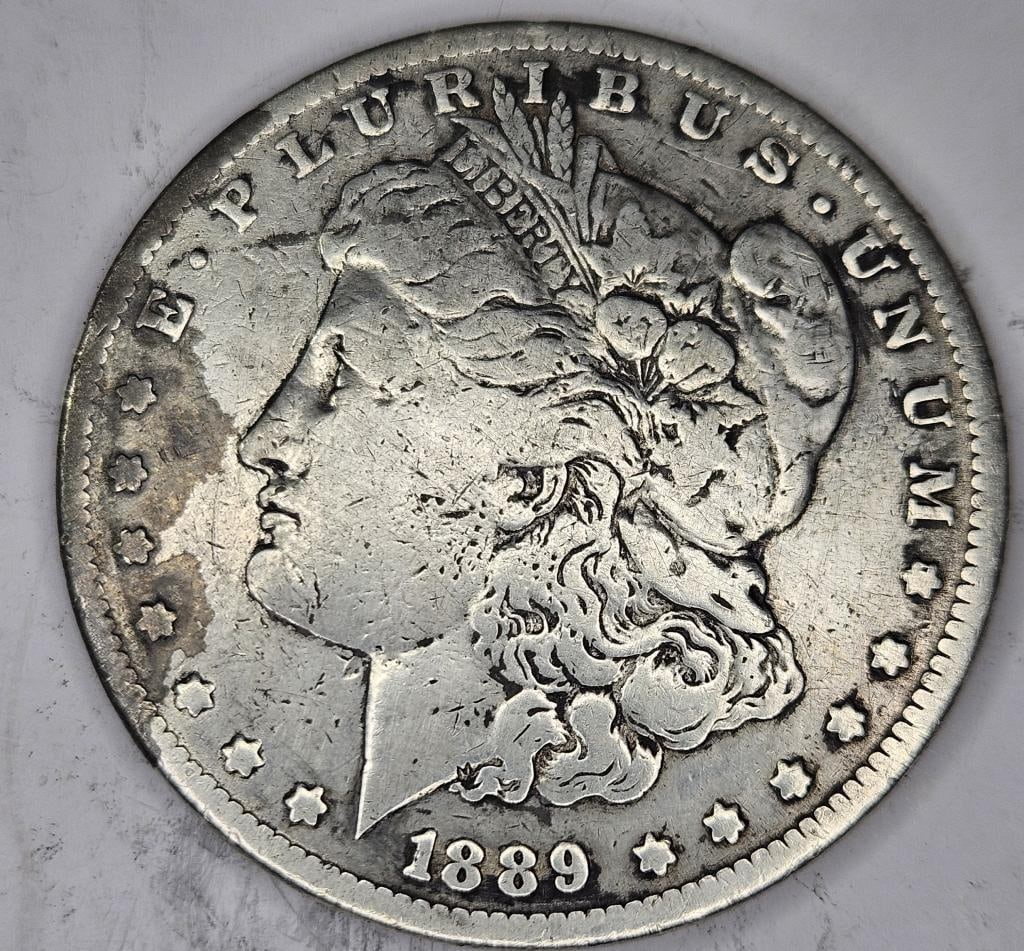 1889 Carson City - CC - Key Date Coin -$880 CPG