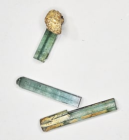 6.35 tcw. Natural Gemmy Tourmaline Rough Parcel