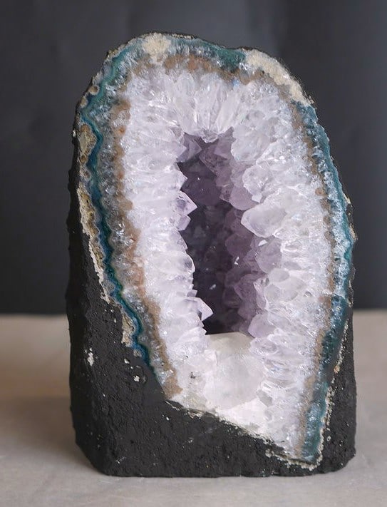 Fabulous Amethyst & Agate Geode (1 of 3)