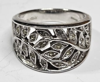 Sterling Silver Jenna Nicole Designer Ring