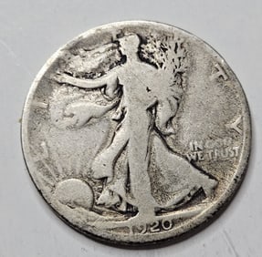 1920 s Walking Liberty Half Dollar