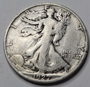1927 S Wallking Liberty Half Dollar