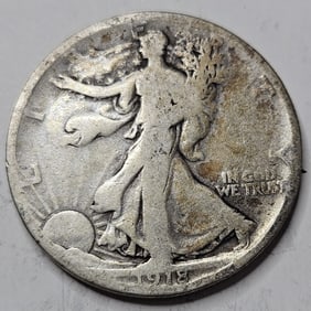 1918 Walking Liberty Half Dollar