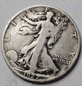 1927 S Walking Liberty Half Dollar - $28 CPG