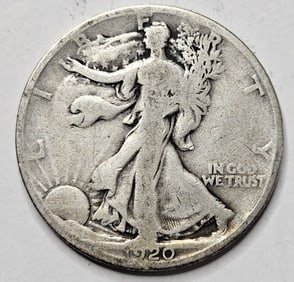 1920 Walking Liberty Half Dollar