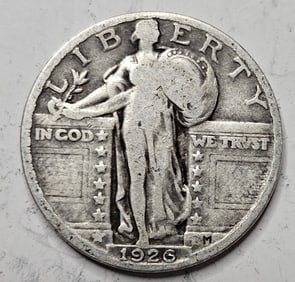 1926 VG Standing Liberty Quarter