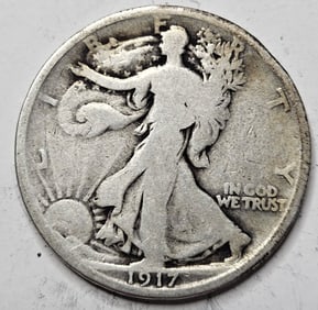 1917 Walking Liberty Half Dollar