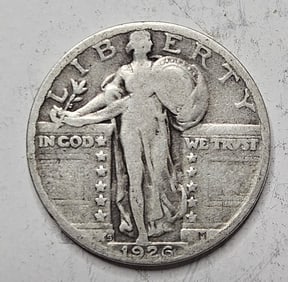 1926 S Standing Liberty Quarter
