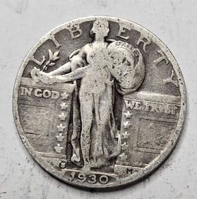 1930 S Standing Liberty Quarter