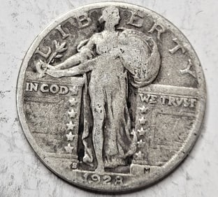 1928 s Standling Liberty Quarter