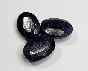 4 tcw. Indigo Sapphire Corrundum Gem Parcel