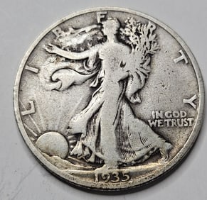 1935 Walking Liberty Half Dollar