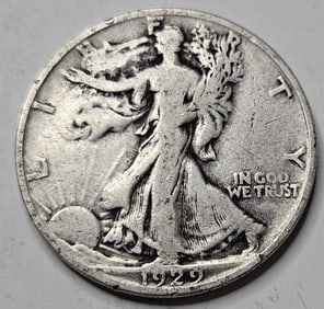 1929 s Better Date Walking Liberty Half-$33 CPG