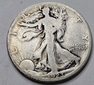 1923 S Better Date Walking Liberty Half -