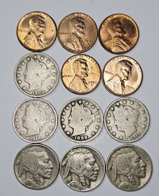 Collectors Lot of Nickels and Cents -