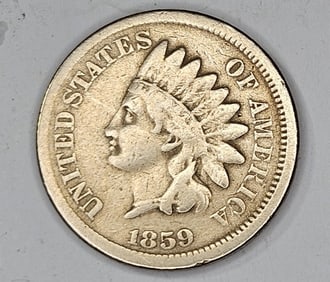 1859 Indian Head Cent