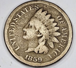 1859 Indian Head Cent