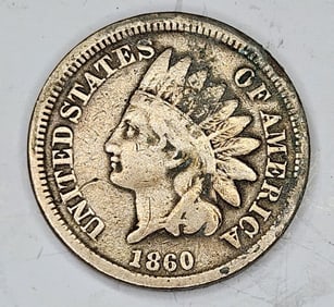 1860 Indian Head Cent