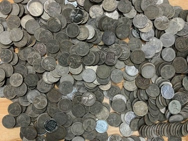 (320) 1943 Steel WWII Special Issue Cents