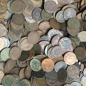 (225) Random Date Grade Indian Head Cents