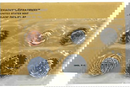 1963 US Mint Proof Set in OMP