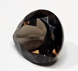 6.55 ct. Smokey Quartz Pear Shape Gemstone