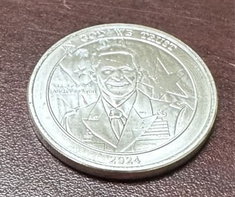 2 oz. Silver Gen. Flynn Silver Round - TRUTH