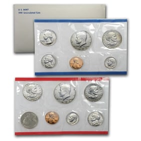 1981 US Mint Set - P & D in OMP
