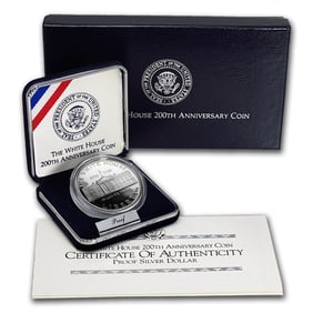 1992 White House Commemorative Silver Proof