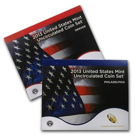 2013 US Mint Set - P & D Sets in OMP -28 Coins