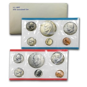1976 US mint Set - P & D Sets in OMP