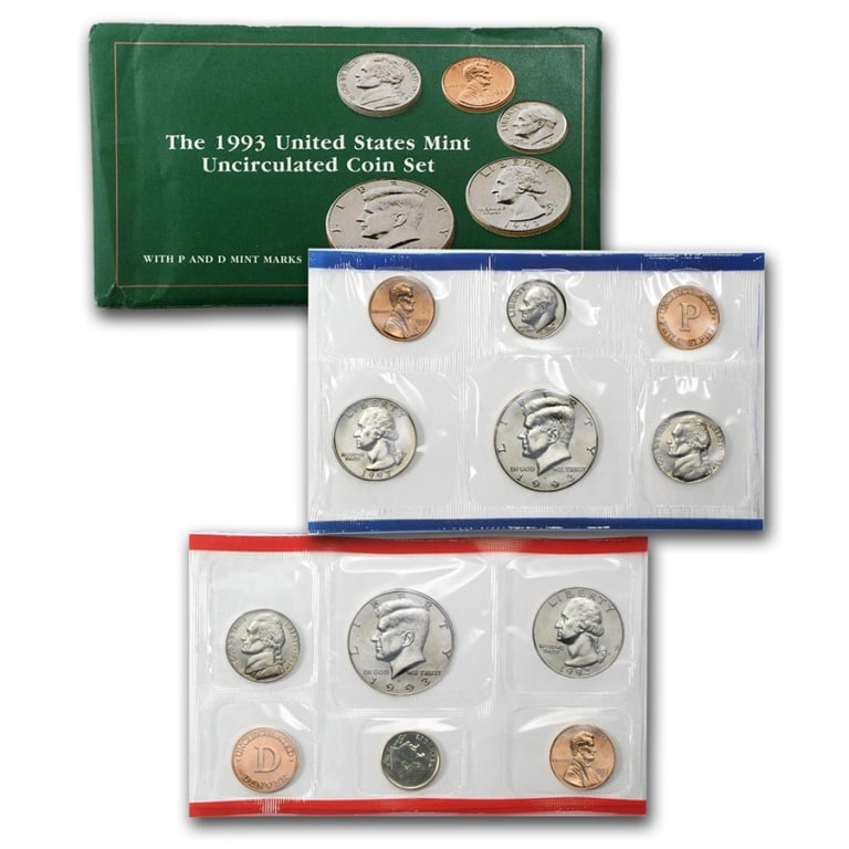 1993 US Mint Set - P & D Sets in OMP (1 of 1)
